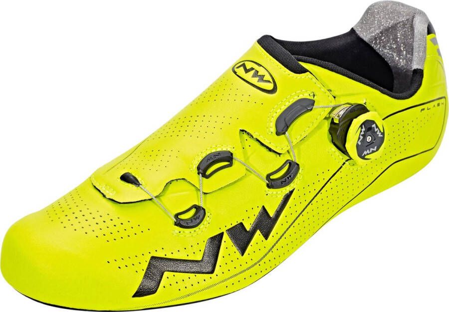 Northwave Flash Race Fietsschoen Fluo Geel Zwart