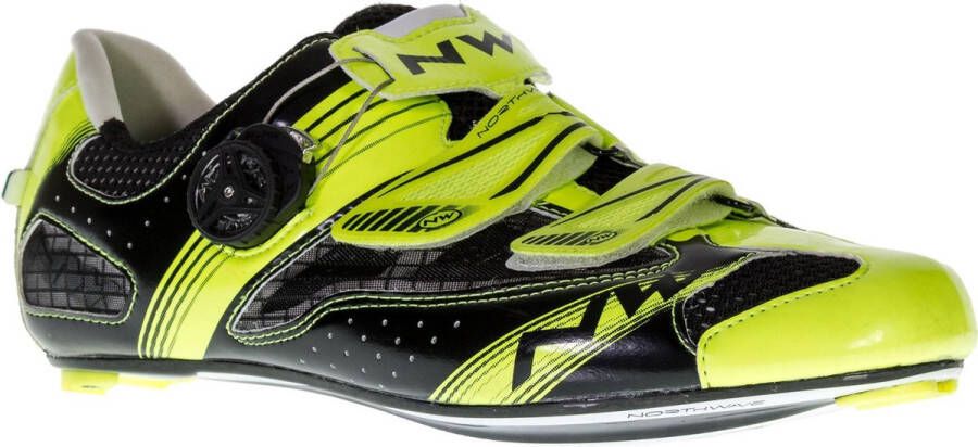 Northwave Galaxy Road Fietsschoenen Mannen geel zwart - Foto 1