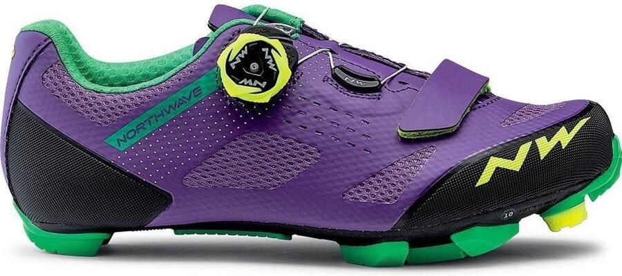 Northwave Fietsschoen MTB Dames Razer WMN Paars Groen