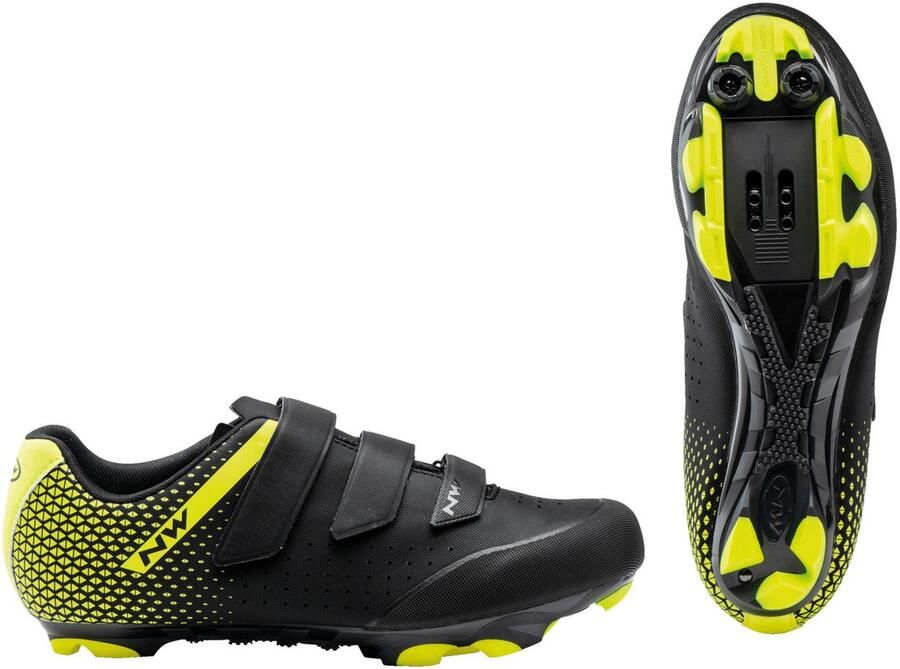 Northwave Origin 2 MTB- Schoenen Black Yellow Fluo - Foto 2