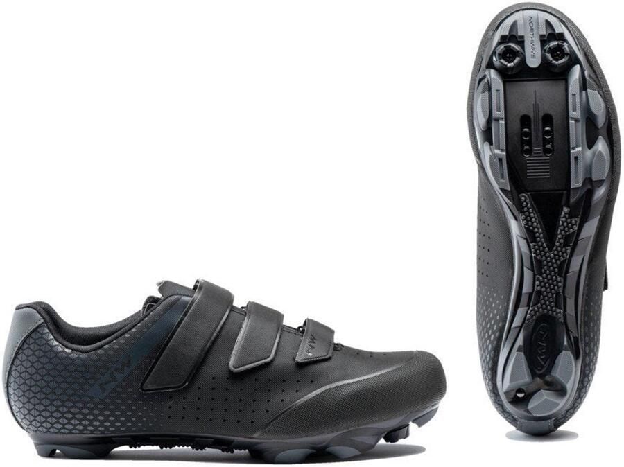 Northwave Fietsschoenen Unisex zwart donkergrijs - Foto 2