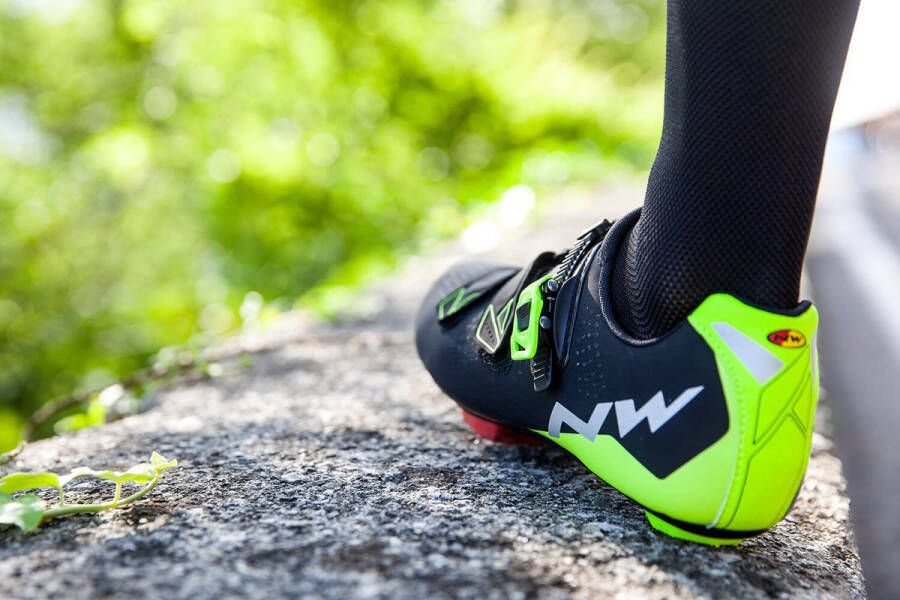 Northwave Phantom 2 SRS schoenen Heren geel zwart Schoen - Foto 4