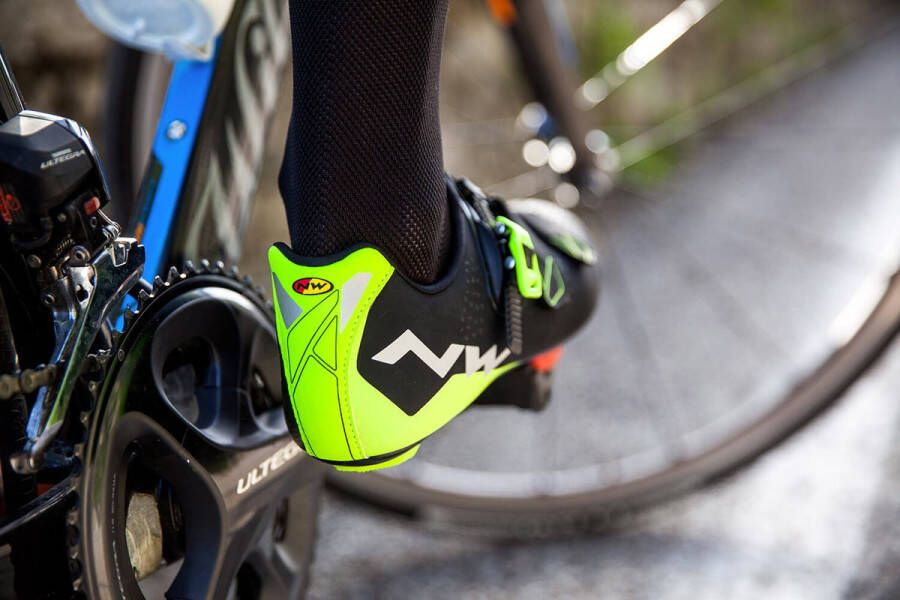 Northwave Phantom 2 SRS schoenen Heren geel zwart Schoen - Foto 3