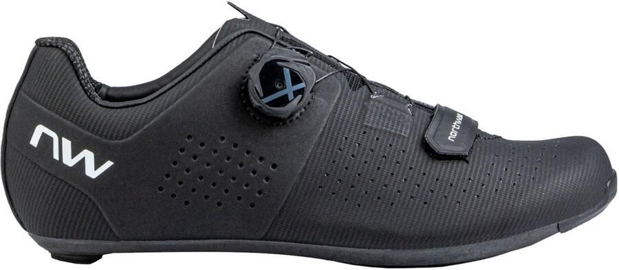 Northwave Storm Carbon Wielrenschoenen Heren Zwart Wit