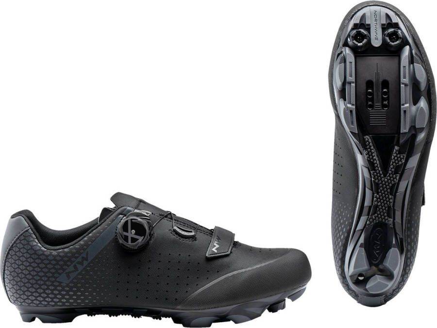 Northwave Origin Pl Shoes Men zwart grijs