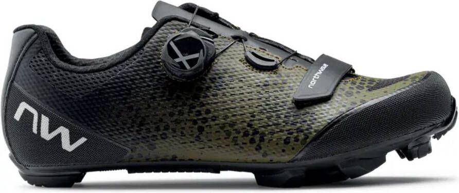 Northwave Razer 2 Mountainbike Schoenen Fietsschoenen Unisex zwart groen