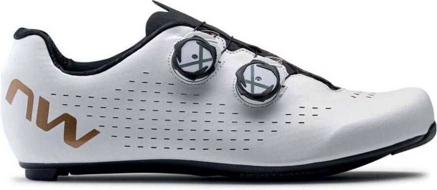 Northwave Revolution 3 Racefiets Schoenen White Bronze Heren