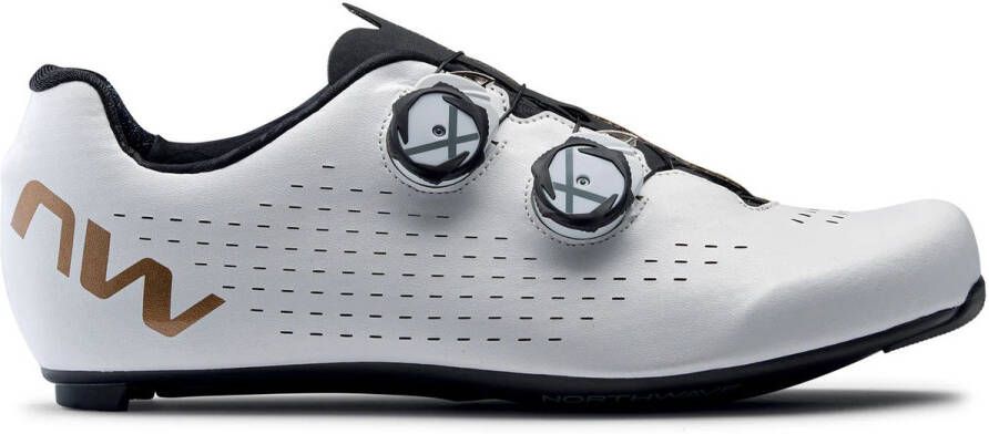 Northwave Revolution 3 Racefiets Schoenen White Bronze Heren