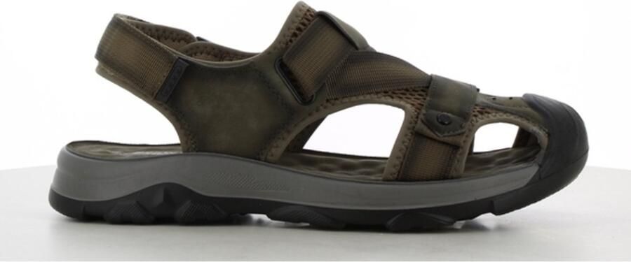 Norway originals Heren Sandalen Donkergroen Verstelbaar Klittenband Comfortabele Outdoor Sandalen
