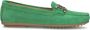 Notre-V Notre V 03 011 02 Mocassins Instappers Dames Groen - Thumbnail 2