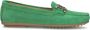 Notre-V Notre V 03 011 02 Mocassins Instappers Dames Groen - Thumbnail 2