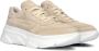 Bruin Tinten 04-91 Lage sneakers Dames Beige - Thumbnail 2