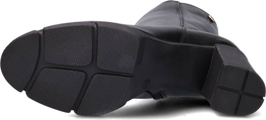 Notre-V 05-103 Enkellaarsjes Enkelboots met rits Dames Zwart