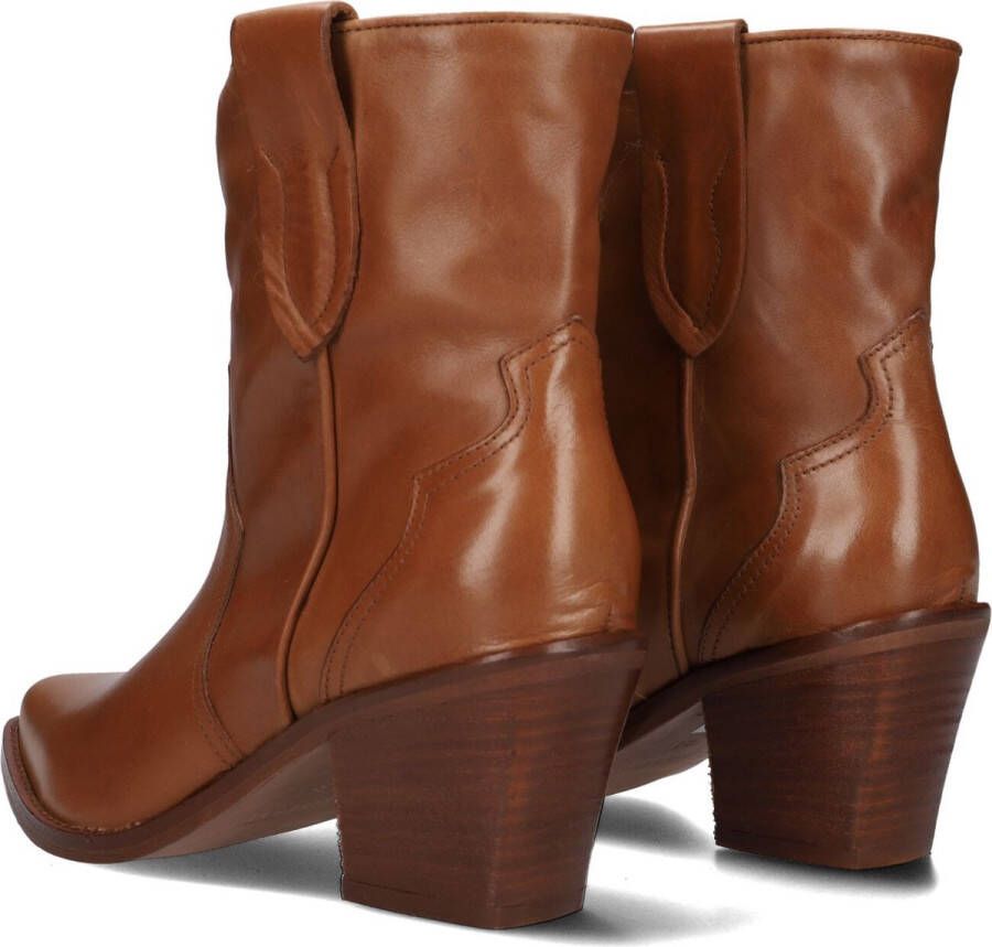 Notre-V 06 371 Enkellaarsjes Dames Cognac