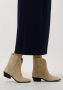 Bruin Tinten 06 51 Enkellaarsjes Enkelboots Dames Beige - Thumbnail 2