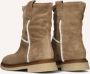 Notre-V 07-3304 Enkelboots Enkellaarsjes Dames Beige - Thumbnail 2