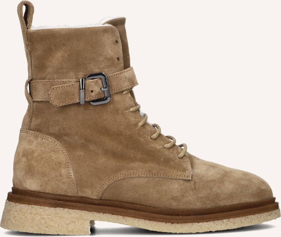 Notre-V 07-337 Enkelboots Enkellaarsjes Dames Beige - Foto 2