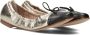 Notre-V 08-323 Ballerina's Ballarina Schoenen Instappers Dames Goud - Thumbnail 11