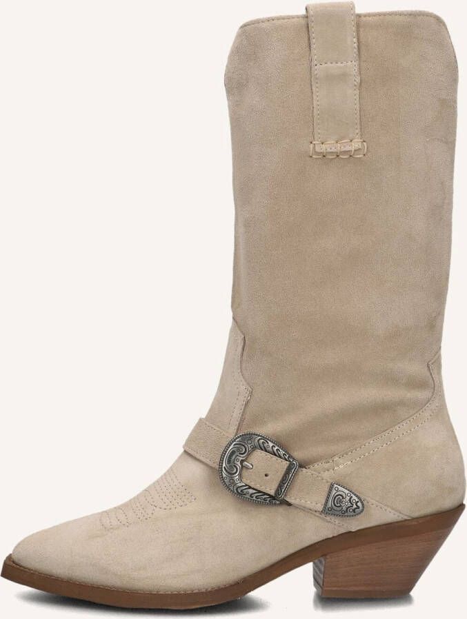 Notre-V 08-480 Cowboylaarzen Western Laarzen Dames Beige - Foto 2