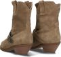 Notre-v Dames Enkellaarsjes 08-481 Beige Dames - Thumbnail 11