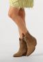 Notre-V 08-482 Cowboylaarzen Western Laarzen Dames Taupe - Thumbnail 9