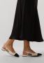 Notre-v Beige leren slingbacks voor dames White Dames - Thumbnail 8