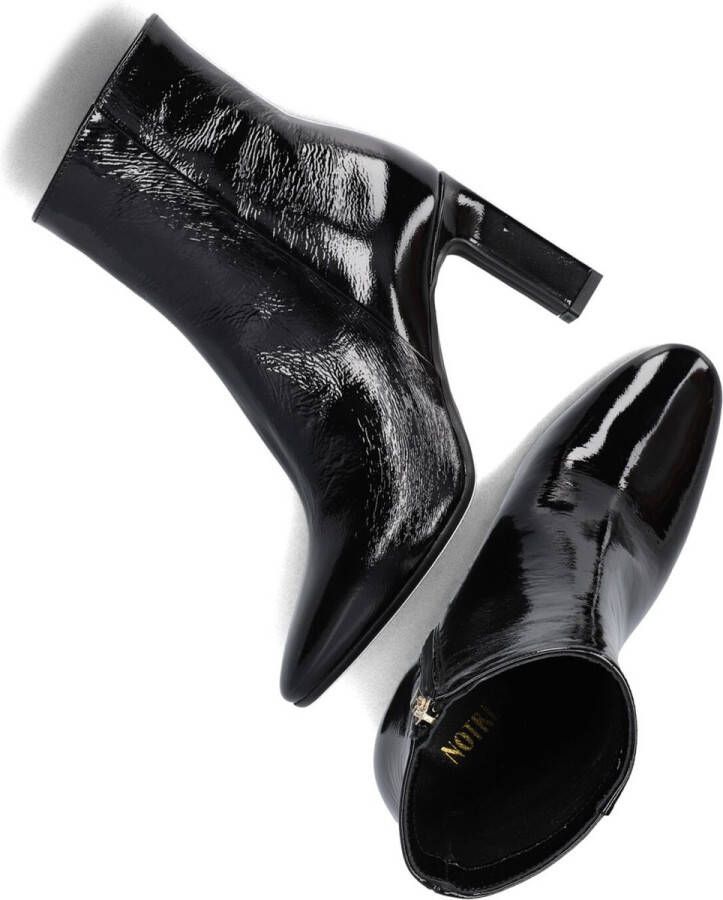 Notre-V 11236 Enkellaarsjes Enkelboots met rits Dames Zwart - Foto 3