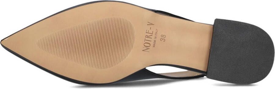 Notre-V 12218 Hakken Dames Zwart