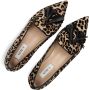 Notre-V 12228 Loafers Instappers Dames Beige - Thumbnail 7