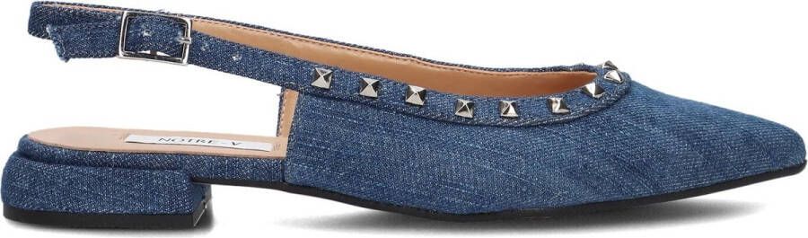 Notre-V 12270 Slingbacks Dames Blauw