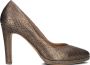 Notre-V Notre V 12501 Pumps High Heels Schoenen Hoge Hak Dames Goud - Thumbnail 2