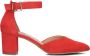 Notre-V 12625 Sandalen Dames Rood - Thumbnail 7