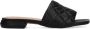 Notre-V Notre V 1318 Slippers Dames Zwart - Thumbnail 2