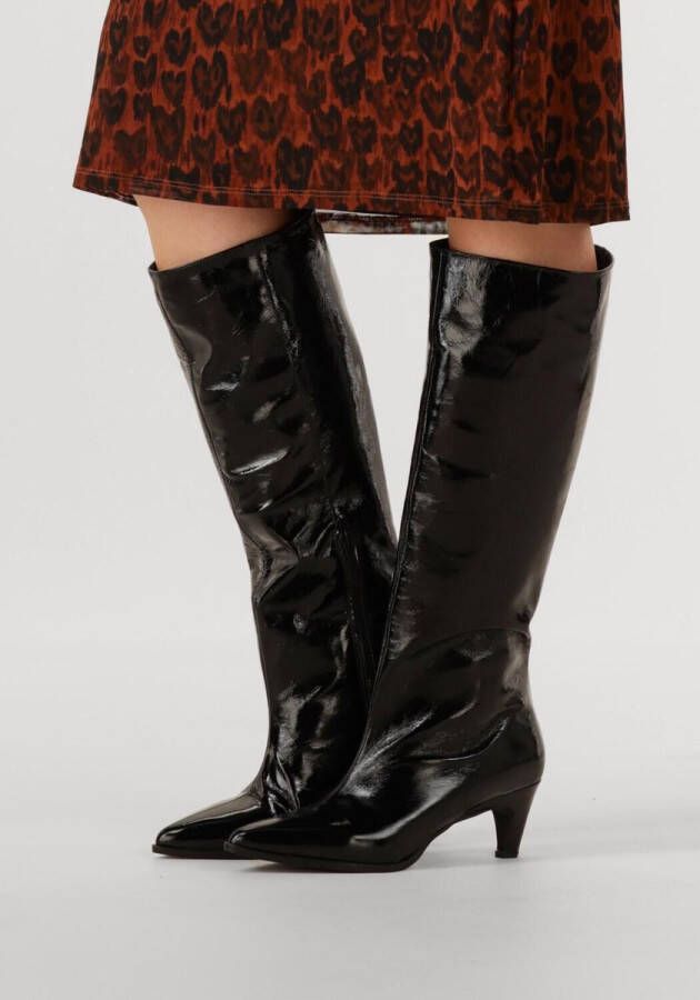 Notre-V 15290 Laarzen Lakleer Dames Zwart