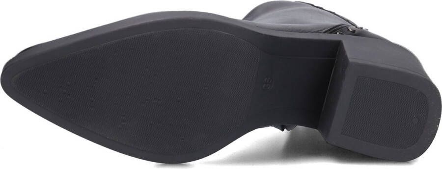 Notre-V 15641\b Enkellaarsjes Enkelboots met rits Dames Zwart - Foto 5