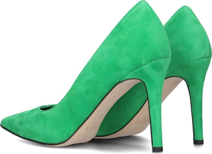 Notre-V 17501 Pumps High Heels Schoenen Hoge Hak Dames Groen