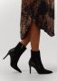 Notre-V Notre V 17535 Enkellaarsjes Enkelboots met rits Dames Zwart - Thumbnail 2