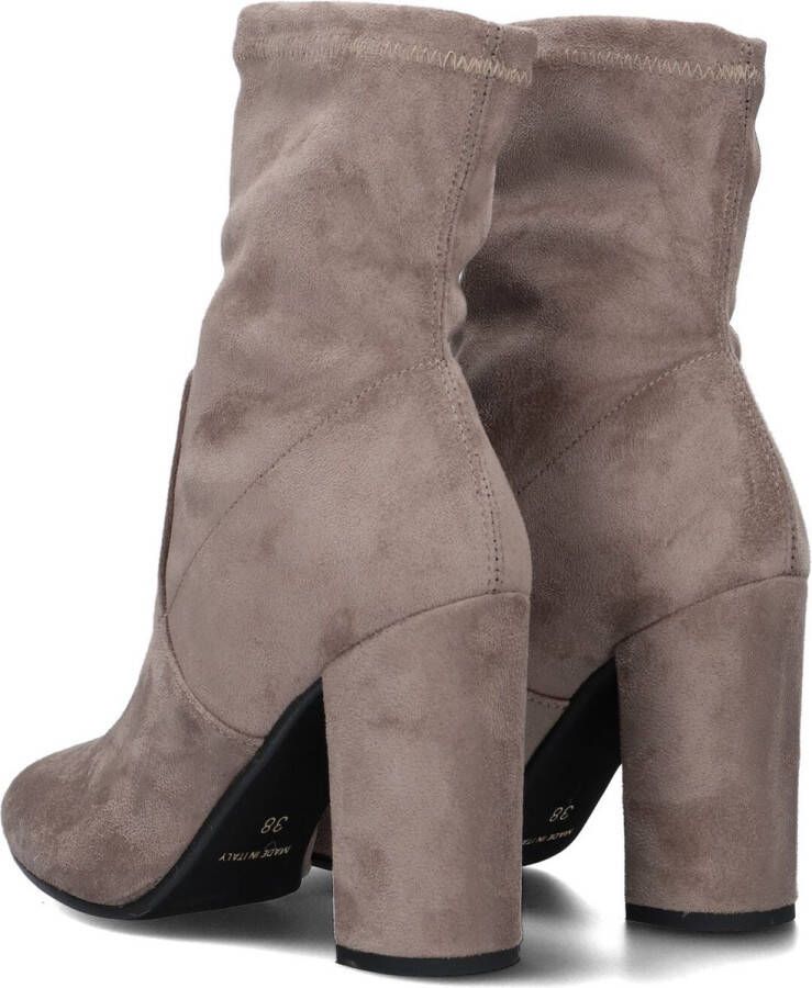 Notre-V 17950 Enkellaarsjes Dames Taupe