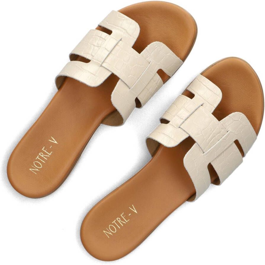 Notre-V 179874 Slippers Dames Beige
