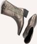 Notre-V 18050 Enkellaarsjes Enkelboots met rits Dames Goud - Thumbnail 2
