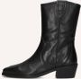Notre-V 18050 Enkellaarsjes Enkelboots met rits Dames Zwart - Thumbnail 2