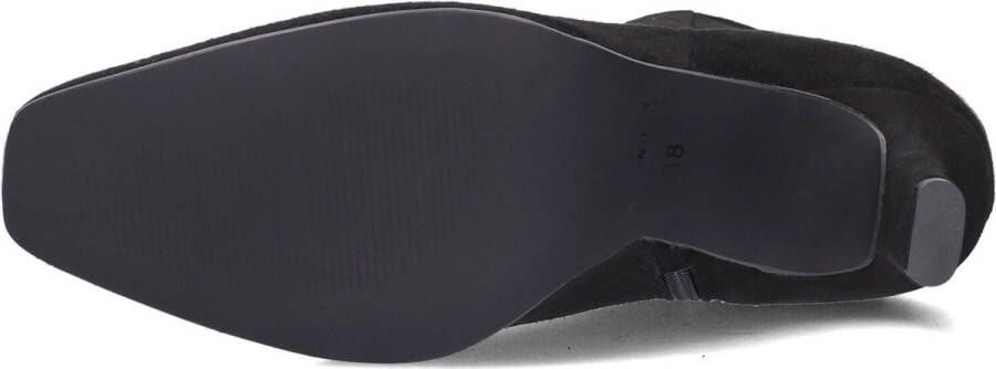Notre-V 18236 Enkellaarsjes Enkelboots met rits Dames Zwart