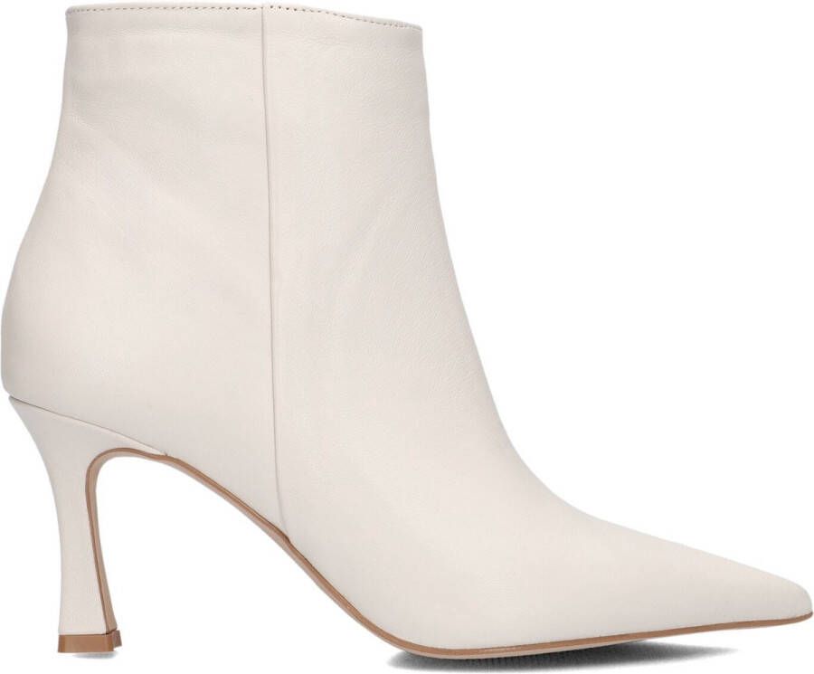 Notre-V 19536 Enkellaarsjes Enkelboots met rits Dames Beige