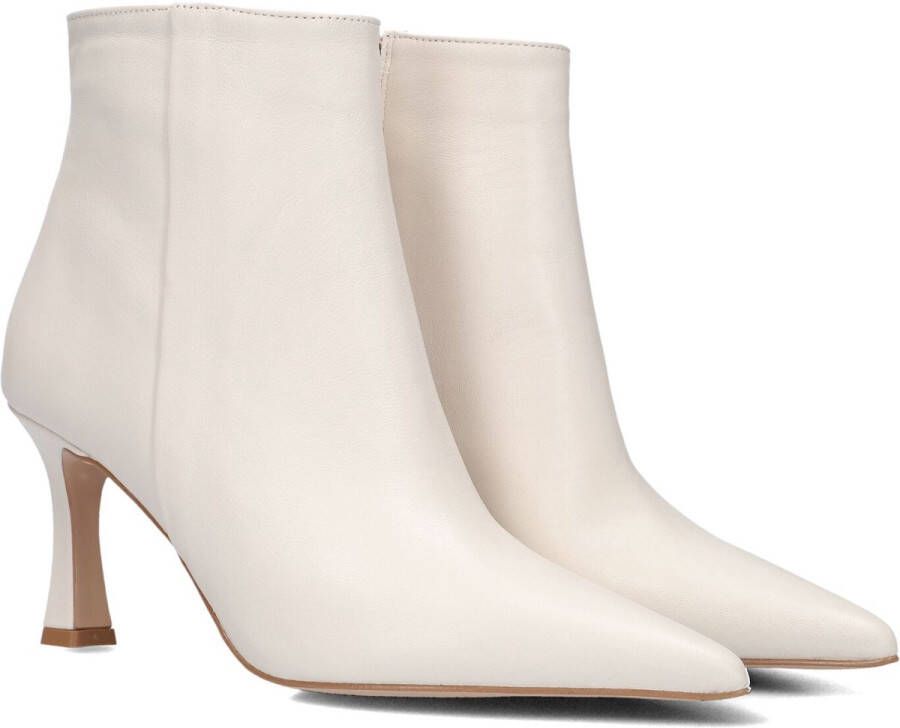Notre-V 19536 Enkellaarsjes Enkelboots met rits Dames Beige