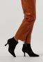 Notre-V 21033 Enkellaarsjes Enkelboots met rits Dames Zwart - Thumbnail 7