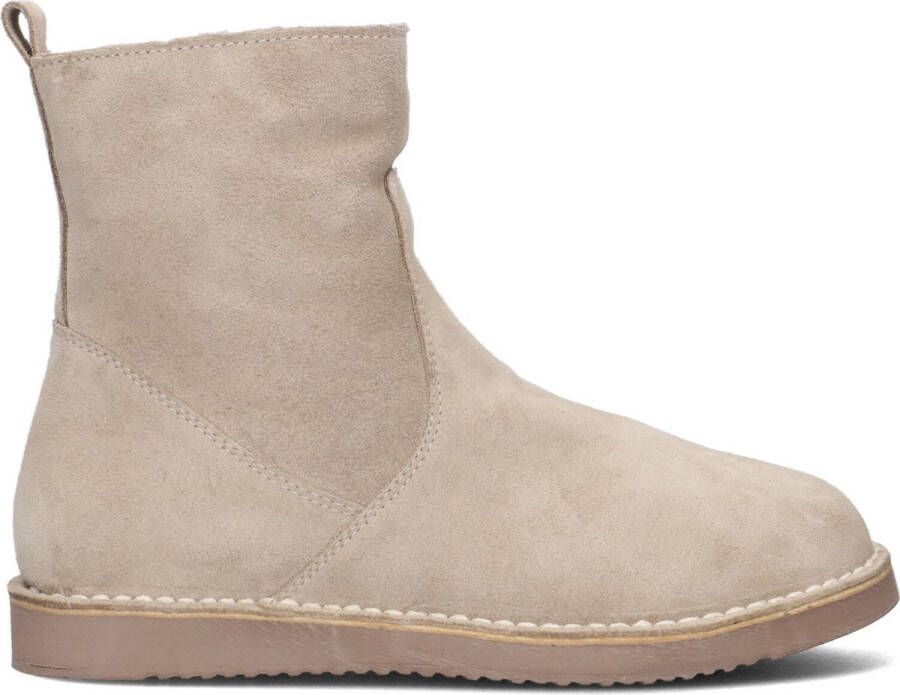 Notre-V 2204-02 Vachtlaarzen Warme Laarzen Dames Beige