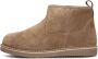 Notre-V 2204-03 Enkellaarsjes Enkelboots Dames Taupe - Thumbnail 6