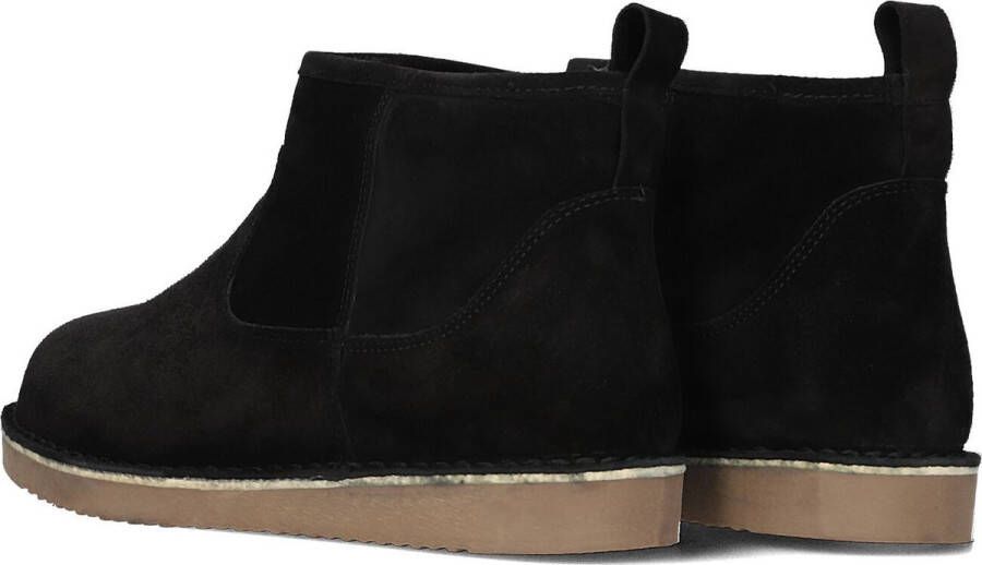 Notre-V 2204-03 Enkellaarsjes Dames Zwart