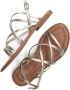 Metallica Metalli Sandalen Dames Goud - Thumbnail 2