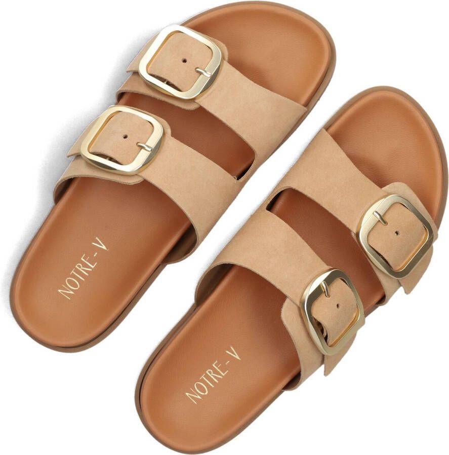 Notre-V 227066 Slippers Dames Beige